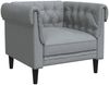 vidaXL 3-tlg. Sofagarnitur Hellgrau Stoff 3209191 Bild 4