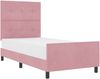 vidaXL Boxspringbett mit Kopfteil Rosa 80 x 200 cm Samt 3344908 Bild 2