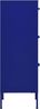 vidaXL Lagerschrank Marineblau 42,5x35x101,5 cm Stahl 336181 Bild 4