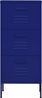 vidaXL Lagerschrank Marineblau 42,5x35x101,5 cm Stahl 336181 Bild 3
