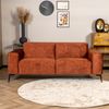 Bronx71 Samt Sofa Vegas 2,5-Sitzer kupfer Bild 4