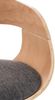 CLP 2er Set Barhocker Kingston Stoff drehbar mit Höhenverstellung,natura/hellgrau Bild 5