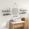 vidaXL Schwebendes Regal 4 pcs Anthrazit 60 x 18 x 2,5 cm Stahl 8004025 Bild 4