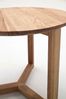 3er Set Beistelltische Faye - Asteiche massiv Bild 3