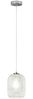 LED Pendelleuchte einflammig Kristall Glasschirm Klarglas Ø15cm Bild 2