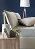 Dmora Doppelbett Amy, Bettkasten mit Stoffbezug, 100 % Made in Italy, Öffnung vorne, inklusive Matratze 160 x 200 cm, Beige Bild 5