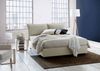 Dmora Doppelbett Amy, Bettkasten mit Stoffbezug, 100 % Made in Italy, Öffnung vorne, inklusive Matratze 160 x 200 cm, Beige Bild 2