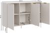 Selsey 'Vena' – Sideboard 3-türig, Weiß, 150 cm Bild 5