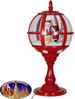 Schneiende LED Tischlaterne 60cm - Weihnachtliche Santa Claus Laterne Bild 2