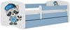 Raumhirsch Furniture Kinderbett 70x140, 80x160, 80x180 cm - Komplettset mit Matratze & Schublade (Bett für Mädchen, Einzelbett für Kinder von 2-12 Jahren, Rausfallschutz und Lattenrost), verschiedene Farben & Designs Bild 2