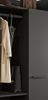 Garderobe Set 3-tlg. Salud in grau und Nox Eiche 215 x 189 cm Bild 3
