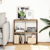 vidaXL Raumteiler-Bücherregal Artisan-Eiche 69,5x29x69,5 cm 858011 Bild 3