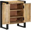 vidaXL Schuhschrank mit Regal Braun 56 x 35 x 70 cm Massivholz Mango 4102748 Bild 2
