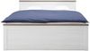 Bett >Lebbie< in Pinie Weiß - 186x91/49x42cm (BxHxT) Bild 5