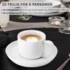 SÄNGER Porzellan Kaffeetassen Set Marlo 12-teilig für 6 Personen Bild 2
