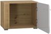 Küchenklapphängeschrank Rimini 90x36cm Glaseinsatz matt Farbe: RAL 5024 pastellblau matt / lava RI-W4BS/90/WKF Bild 5