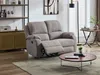 Vente-unique - BRODY Sofa StoffStoff Grau - B 98 cm x H 99 cm x L 148 cm Bild 2