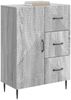 vidaXL Sideboard Graues Sonoma 66 x 34,5 x 89,5 cm Holzwerkstoff 894861 Bild 3
