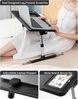 SAIJI Betttisch Laptopständer 5-stufig faltbar Laptoptisch Schwarz Bild 4
