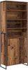 vidaXL Hohe Schränke Altholz 79 x 36 x 200 cm Holzwerkstoff 3403044 Bild 2