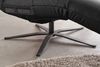 KAWOLA Relaxliege LETICIA motorisch mit Akku Leder schwarz 115 x 156 x 82 cm Bild 5