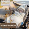 Einschlagdecke Babyschale Bouclé Winter Fußsack Neugeborene Winterschlafsack Blanket, Totsy Baby Bild 4