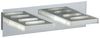 LED Wandlampe, Chrom, 2 flammig, B 25 cm Bild 5