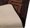 vidaXL Teppichläufer MARSA Schwarz 100 x 300 cm Polyester und PVC 42023296 Bild 4