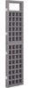 vidaXL Spalier/Paravent 4-teilig Massivholz Tanne Grau 161x180 cm 316487 Bild 4