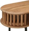 vidaXL Handgefertigter Beistelltisch Teakbraun 90 x 30 x 75 cm 42020060 Bild 4