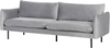 Sofa Set 4-Sitzer VINTERBRO Samtstoff Grau Bild 5