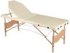 3 ZONEN MOBILE MASSAGELIEGE MASSAGETISCH MASSAGE BEIGE/CREME Bild 4