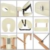 3 ZONEN MOBILE MASSAGELIEGE MASSAGETISCH MASSAGE BEIGE/CREME Bild 3