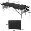 3 ZONEN MOBILE MASSAGELIEGE MASSAGETISCH MASSAGE BEIGE/CREME Bild 5
