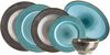 Mäser 931942 Kaffeeservice Prospero für 4 Personen, Porzellan, rund, blau (1 Set, 12-teilig) Bild 5