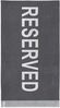 Seahorse Strandtuch Reserved, Frotteevelours (1-St), mit Schriftzug Bild 5