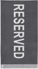 Seahorse Strandtuch Reserved, Frotteevelours (1-St), mit Schriftzug Bild 3