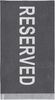 Seahorse Strandtuch Reserved, Frotteevelours (1-St), mit Schriftzug Bild 4