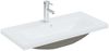 vidaXL Einbauwaschbecken mit Wasserhahn 81x39x18 cm Keramik Weiß 148625 Bild 2