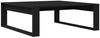vidaXL Couchtisch Schwarz Eichen-Optik 100 x 100 x 35 cm Holzwerkstoff 862073 Bild 2