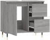 vidaXL Badschrank Grau Sonoma 65x33x60 cm Holzwerkstoff 831602 Bild 4