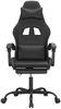 vidaXL Gaming-Stuhl mit Fußstütze Schwarz Kunstleder 3143862 Bild 3