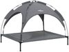 vidaXL Hundeliege mit Dach Anthrazit Oxford-Gewebe und Stahl 172599 Bild 2