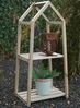 Spetebo Pflanzentreppe Holz Blumenregal mit 2 Ablagen (Packung, 1 St, Regal mit 2 Ablagen), Deko-Regal, Pflanzenregal Bild 2