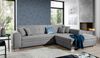 ELTAP 'Sorento', Ecksofa, Eckcouch, Grau, 78 x 194 x 296 cm, Rechts Bild 4