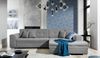 ELTAP 'Sorento', Ecksofa, Eckcouch, Grau, 78 x 194 x 296 cm, Rechts Bild 3