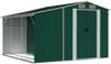 vidaXL Gerätehaus Grün 277x279x179 cm Verzinkter Stahl 3188287 Bild 2
