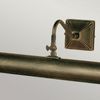 Wandleuchte, Bilderlampe, Stahl, Schwarzes Gold, B 36 cm Bild 2