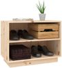 vidaXL Schuhregal 60x34x45 cm Massivholz Kiefer 813545 Bild 4