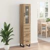 vidaXL Highboard Artisan-Eiche 34,5 x 34 x 180 cm Holzwerkstoff 3416000 Bild 4